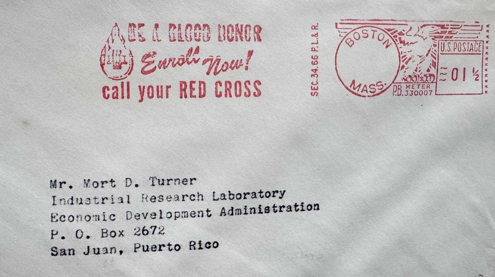 US Red Cross Meter Cover(93) +1960s Be a Blood Donor +Call Red Cross Now Ad