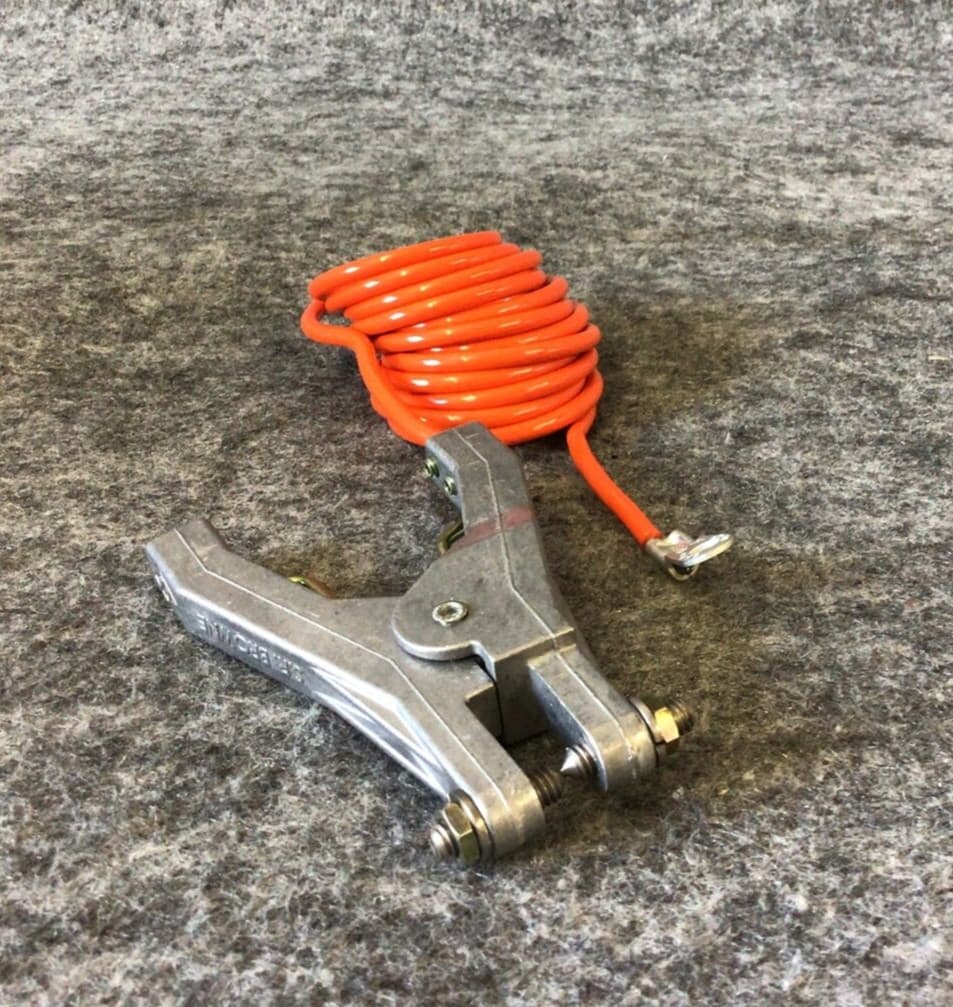 S.R Browne RAC5 Bonding Coiled Grounding Clamp 3FT New