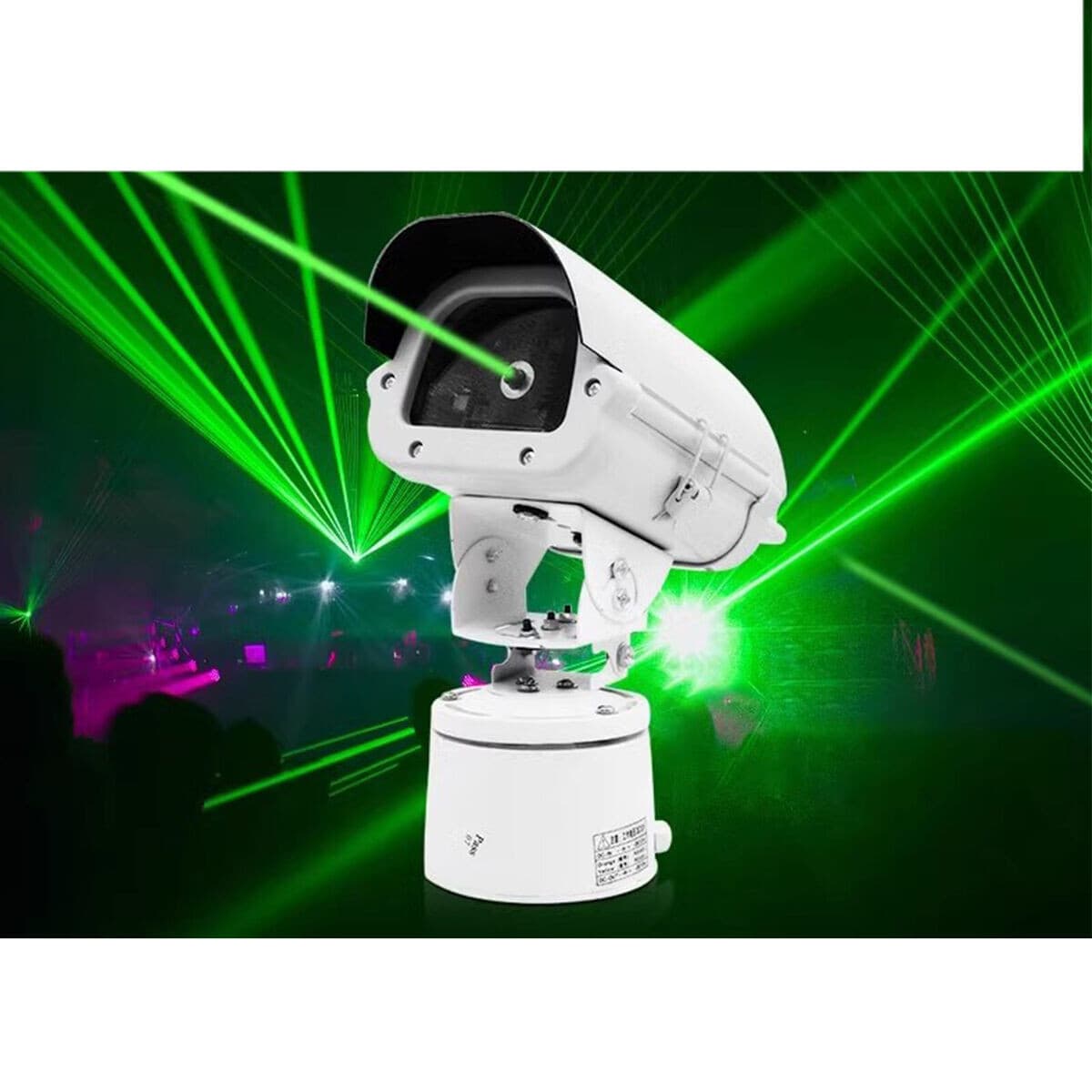 520nm 1W 12V Outdoor Waterproof Rotating Green Laser Module Bird Repelling Light