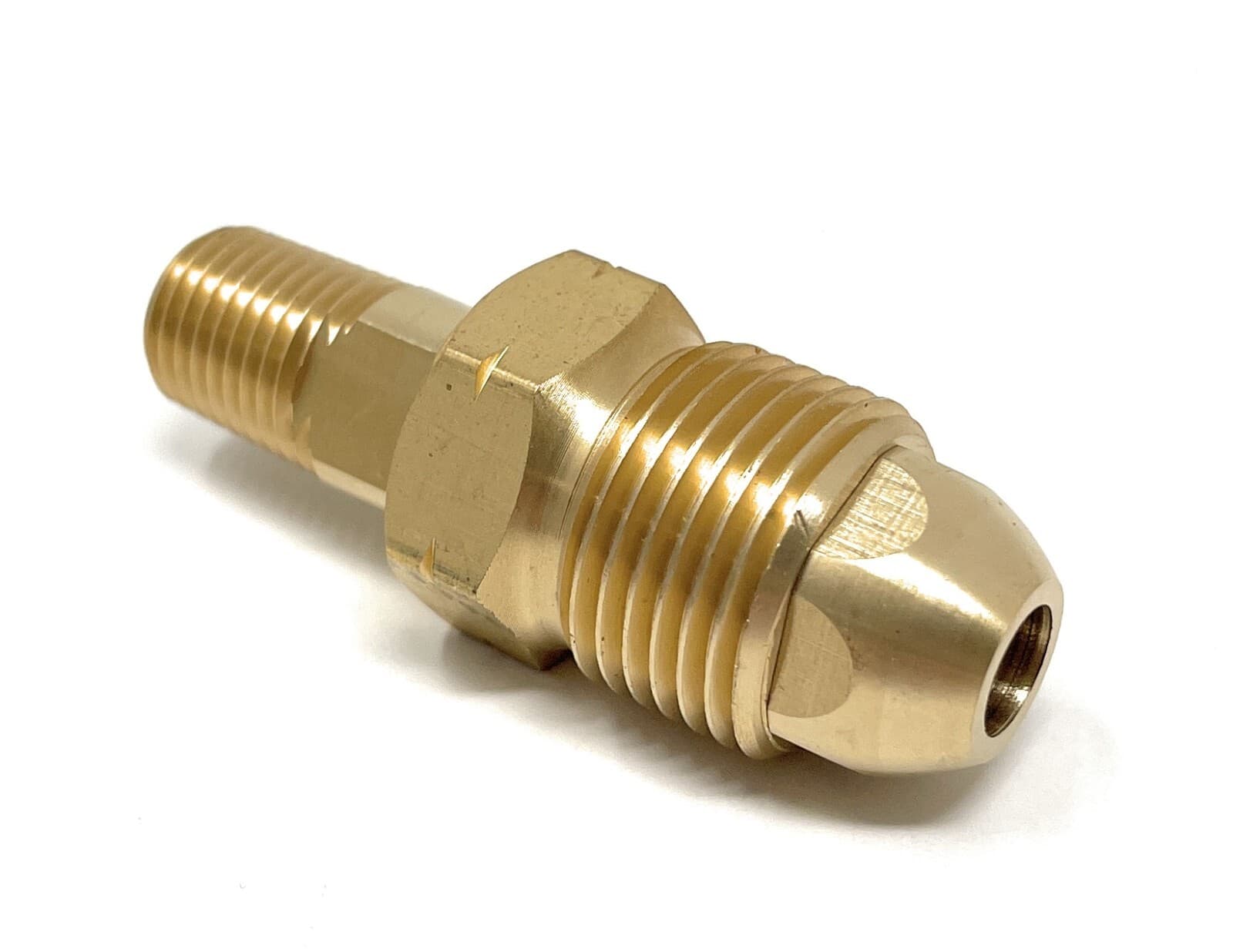 Hard Nose POL Plug Adapter Full Flow for Propane Tanks/Regulator