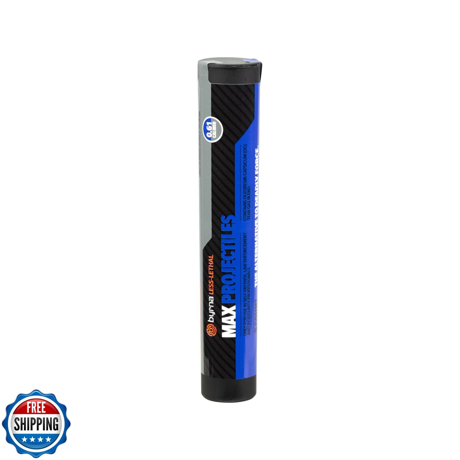 Byrna MAX Projectiles - | Maximum Stopping Power | 0.61 Cal OC and CS Non Let