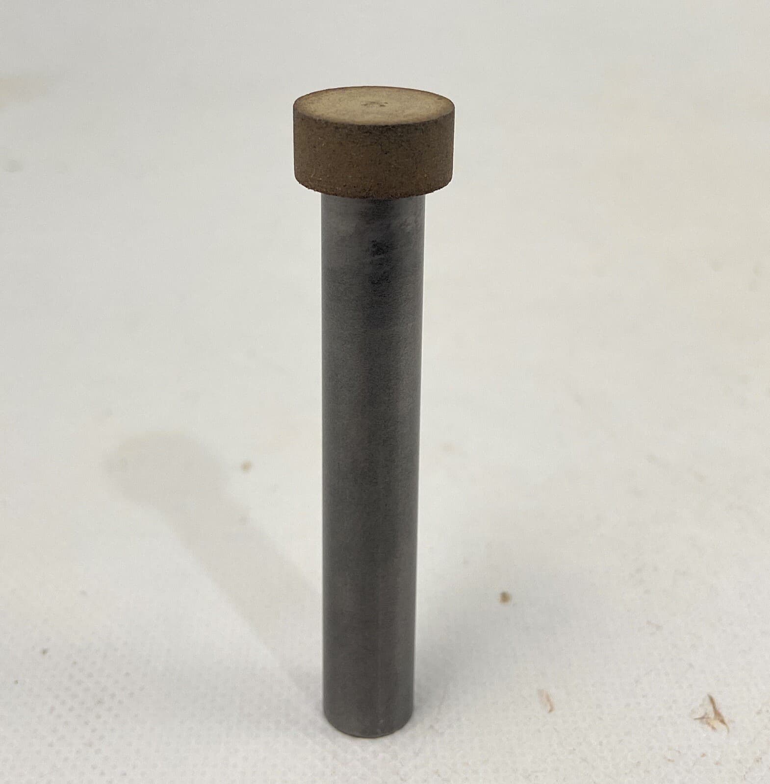 Mandrel Mount 9/16" Internal CBN Grinding Wheel 3/8" Carbide Shank Borazon Resin