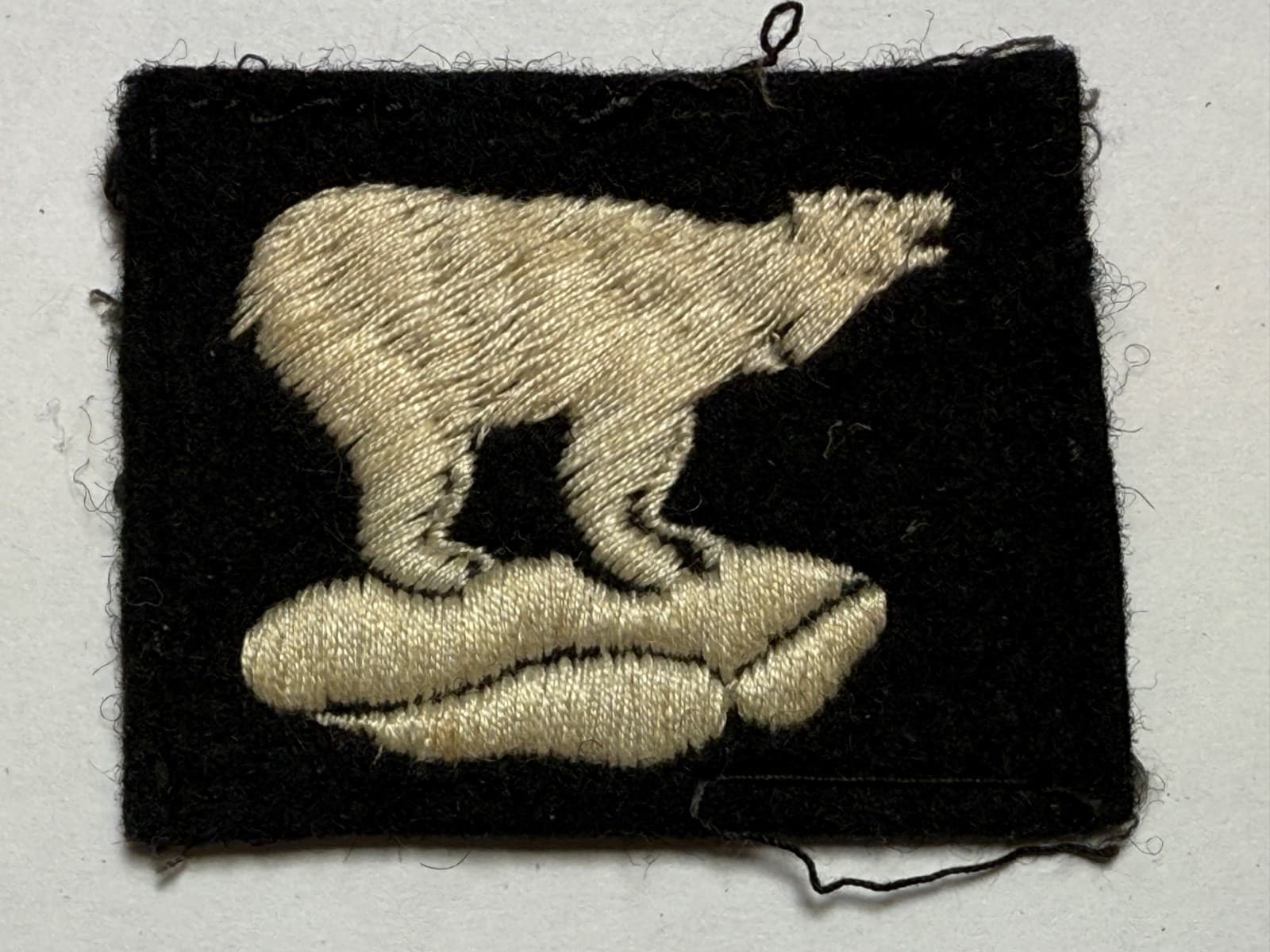 1940-42, BRITISH, 49th WEST RIDING INFANTRY DIVISION, POLAR BEARS, ORIGINAL