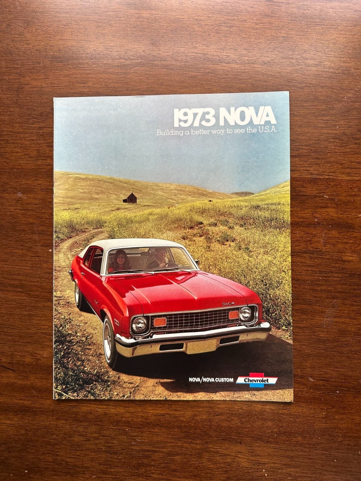 OEM 1973 Chevrolet Nova Dealer Brochure Booklet