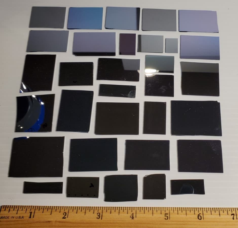 Silicon Si Art Wafer Pieces Plain Semiconductor Design 43g