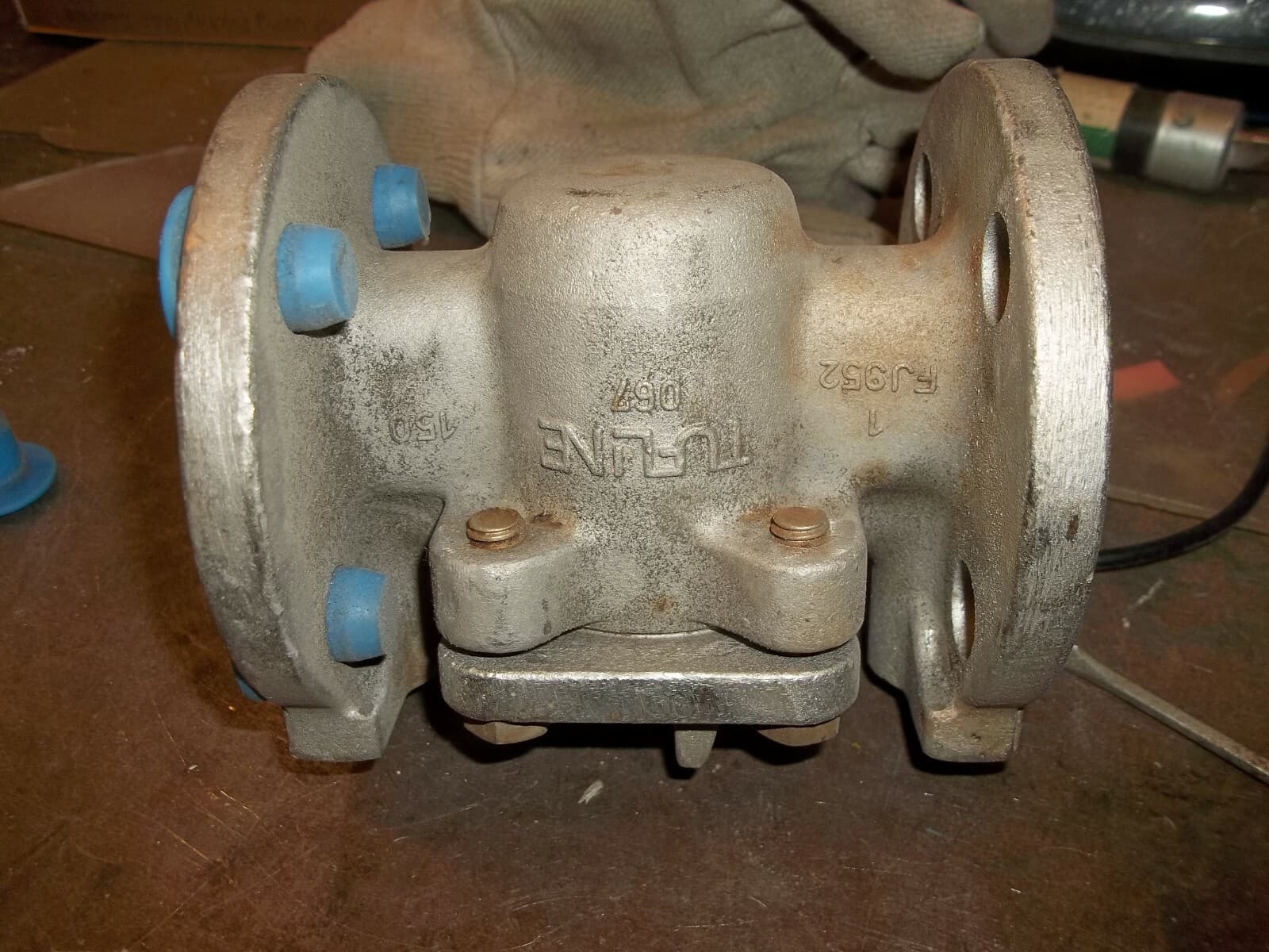 XOMOX TUFLINE SG20100 FLANGED PLUG VALVE 1" BODY 6 FIGURE 067 243 PSI (Y2)