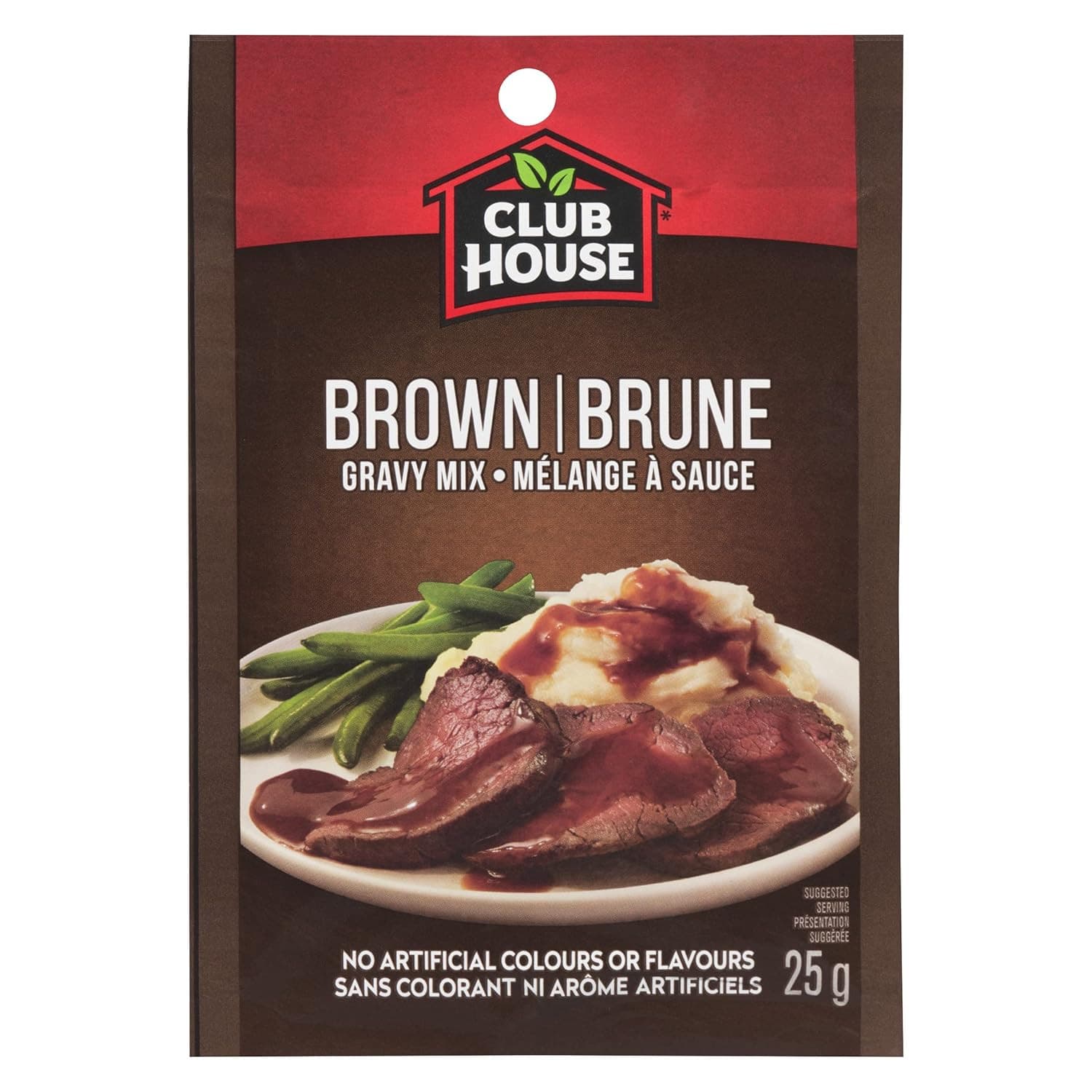 Brown Gravy Mix, No Artificial Colours or Flavours, No MSG Added, 25G