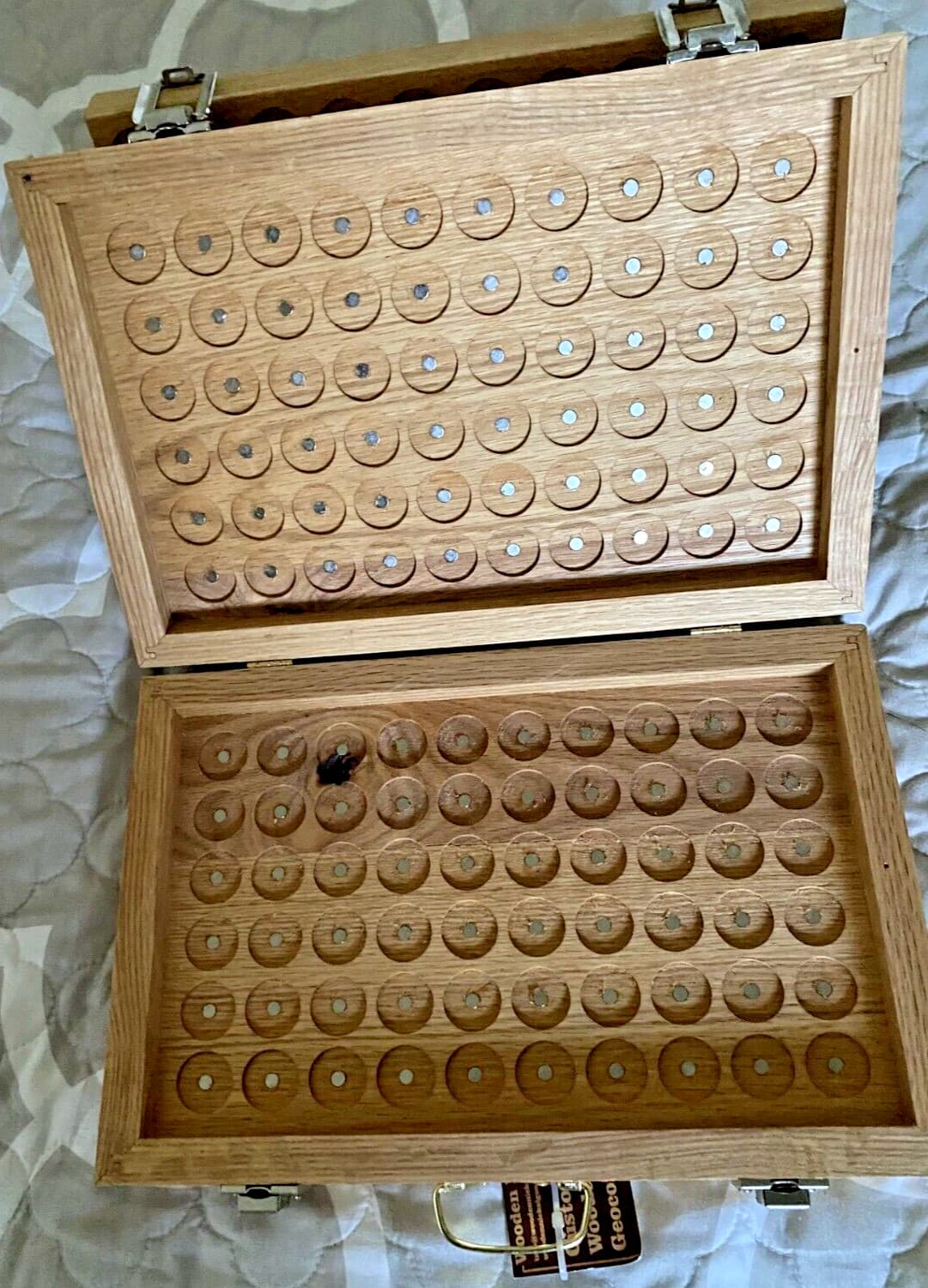 Pathtag Collectors/Traders Briefcase-Oak