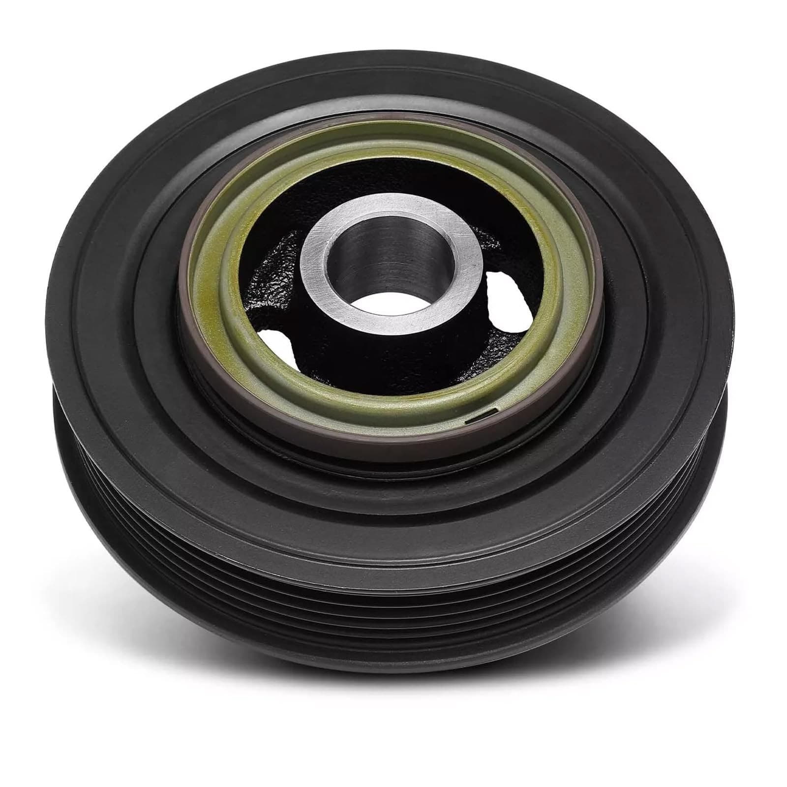 Engine Harmonic Balancer Crankshaft Pulley Compatible with Ford Escape 2013-2018