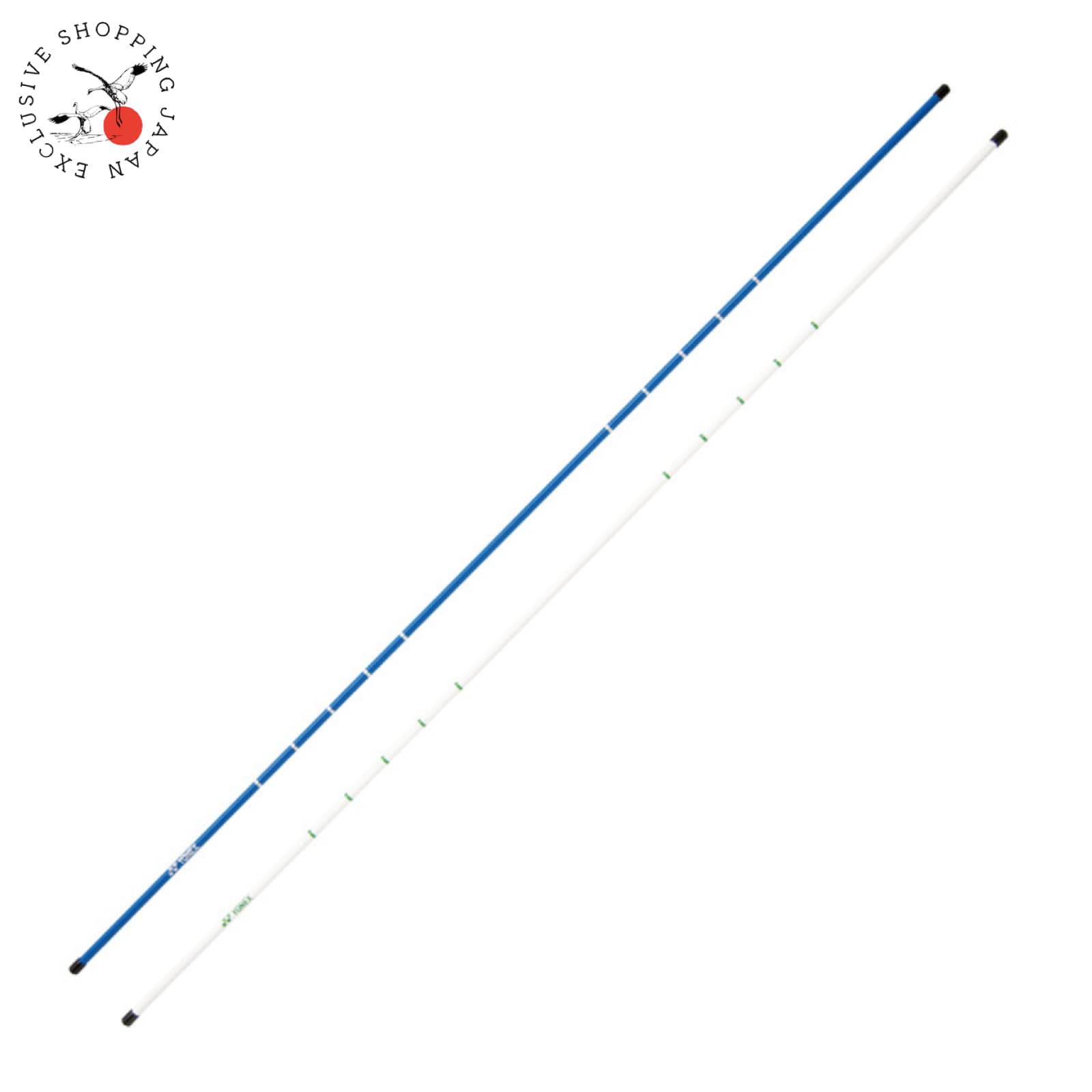 YONEX Golf Carbon Alignment Stick & Cover Set Swing Training 2025 Blue/White