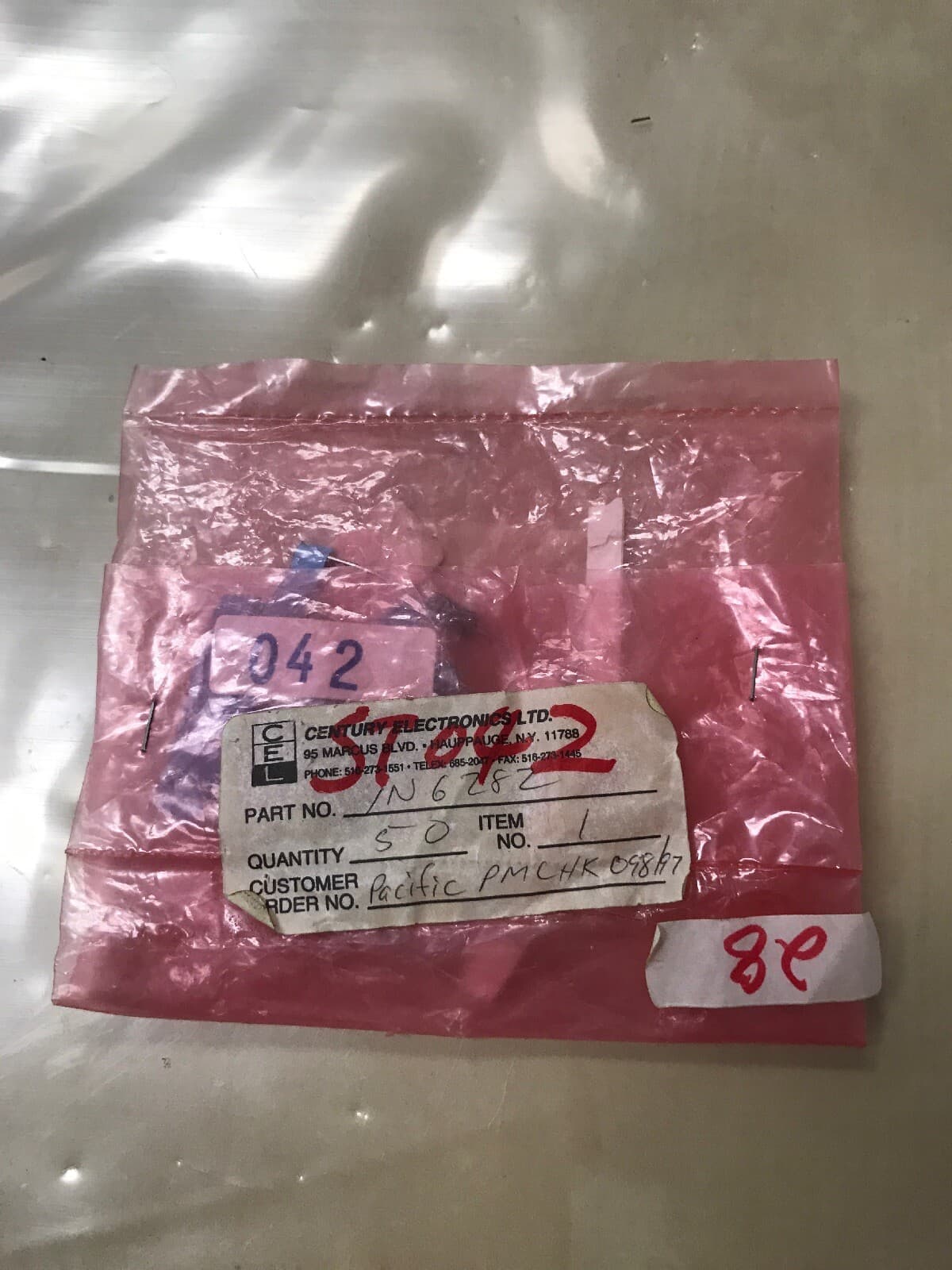 ST042 Part Number 1N6282 Century Electronics