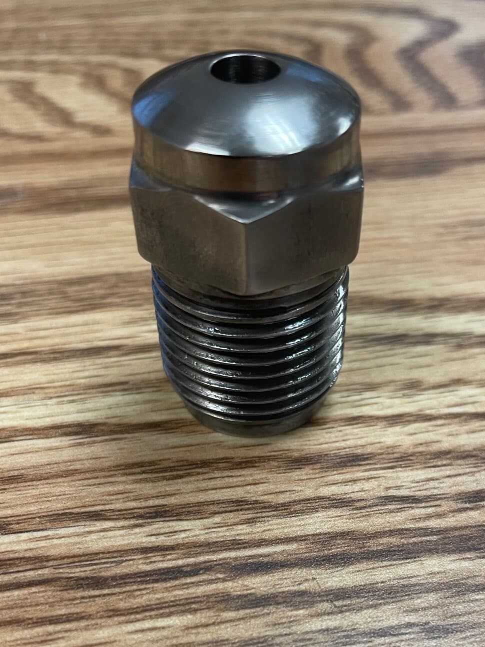 Injection Molding Nozzle Tip - 3/4" radius 1/4" orifice 7/8-14 - GP design