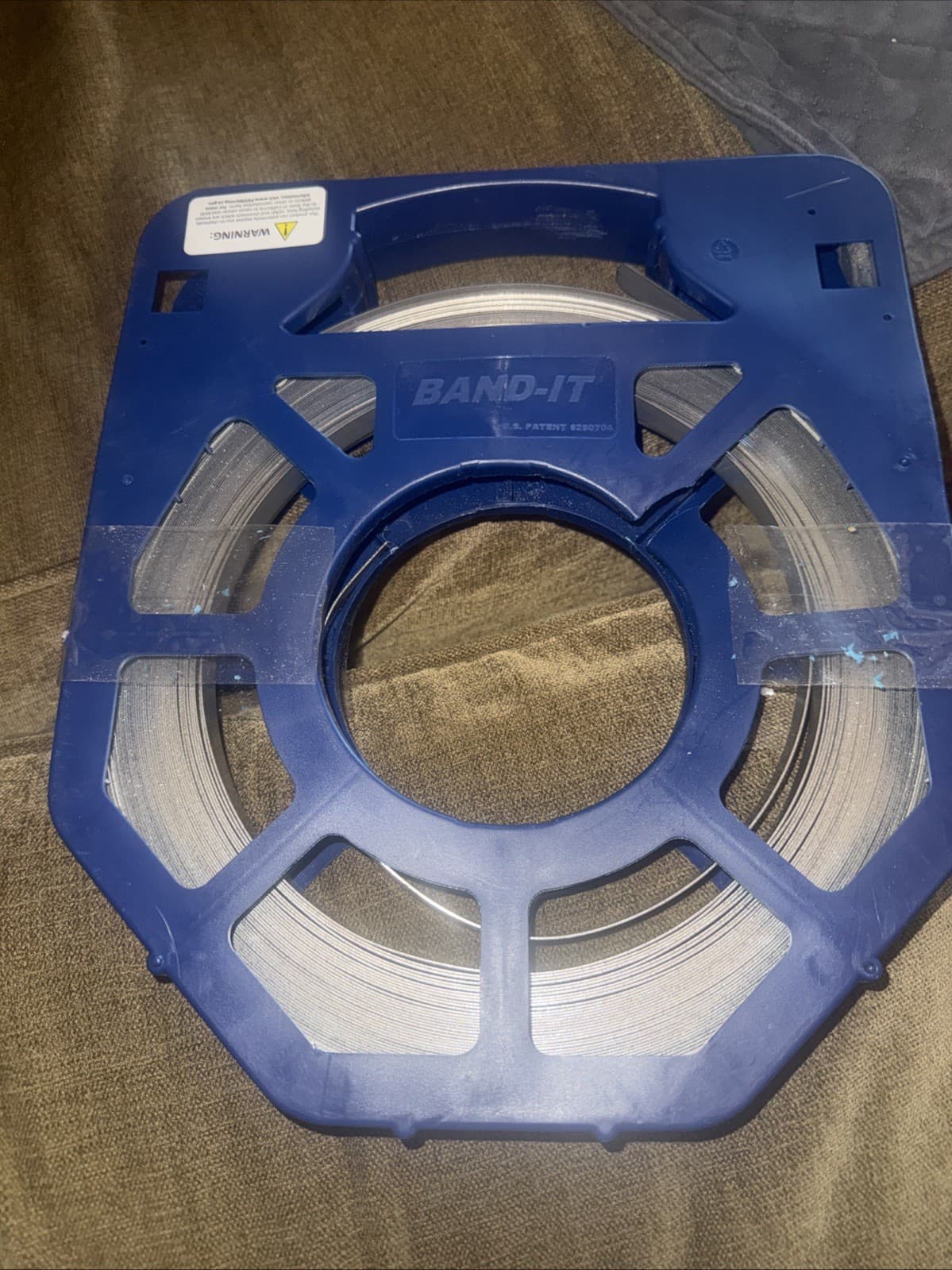 Band-It 201 SS Stainless Steel Banding GR204B, 1/2" x 100ft Strap, 1500lb *read