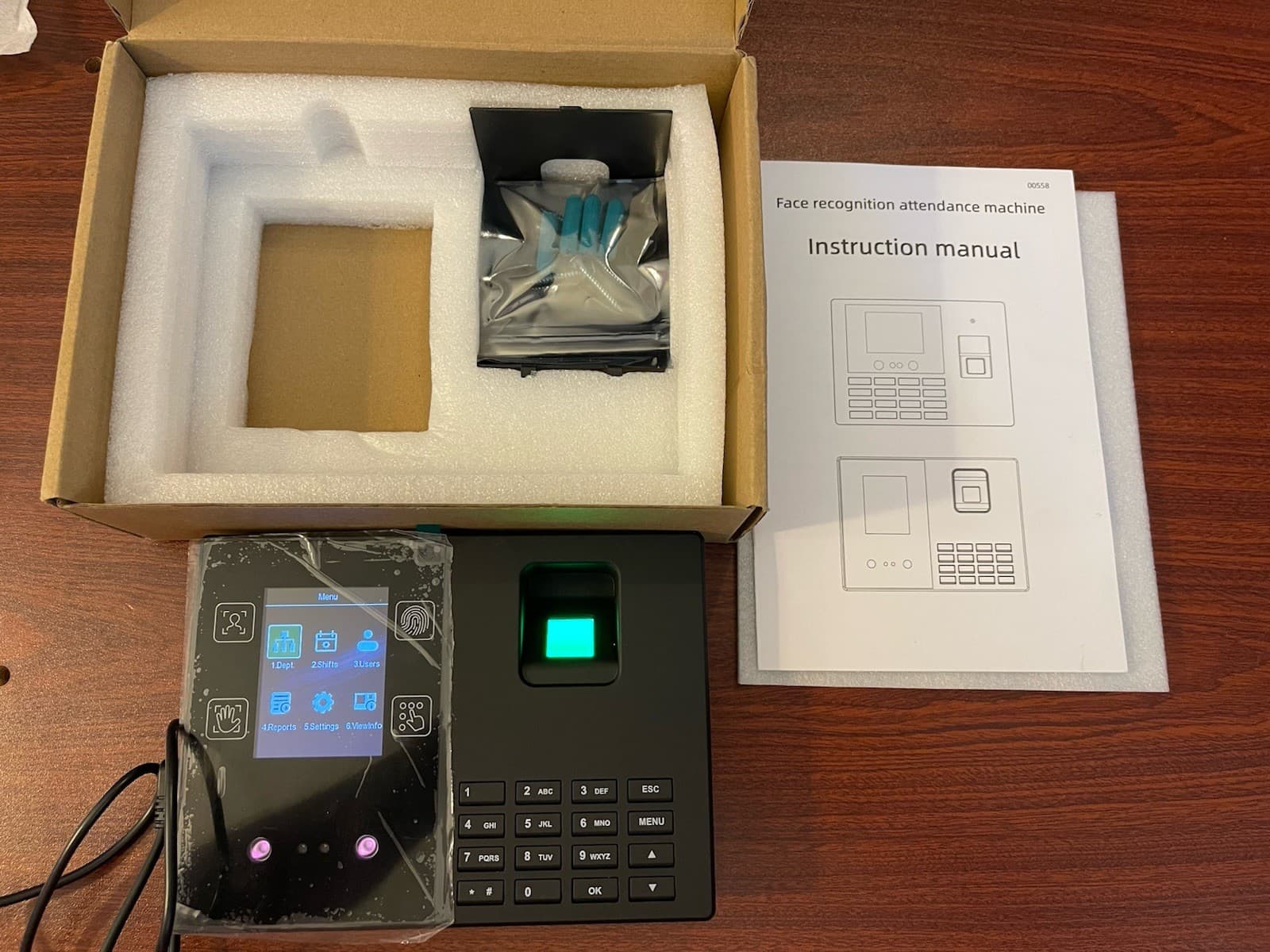 Attendance Machine T200 FACE PALM VEIN AND FINGER PRINT