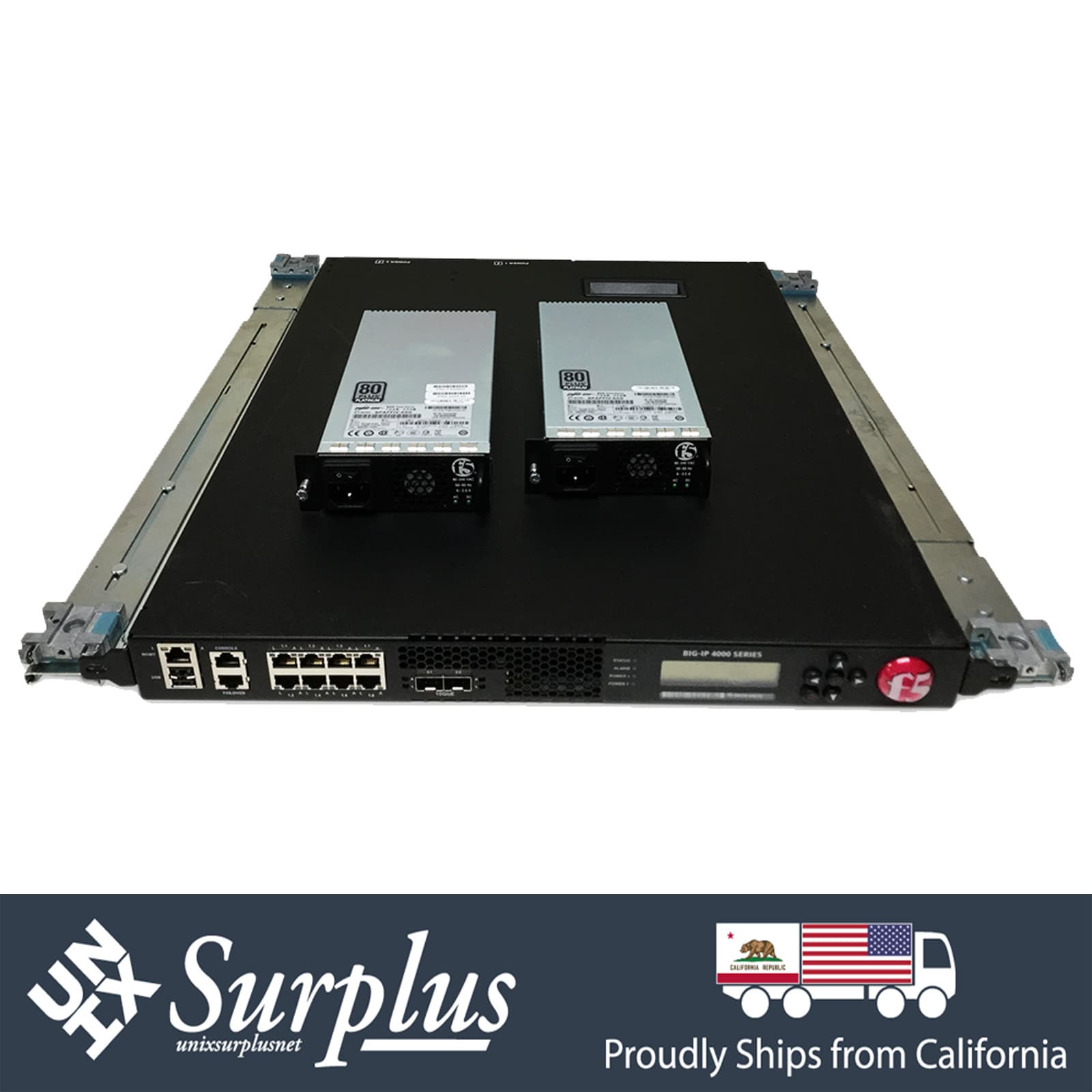 F5 BIG IP 4000 Series Quad Core Load Balance Manager w/ ASM LTM Routing License