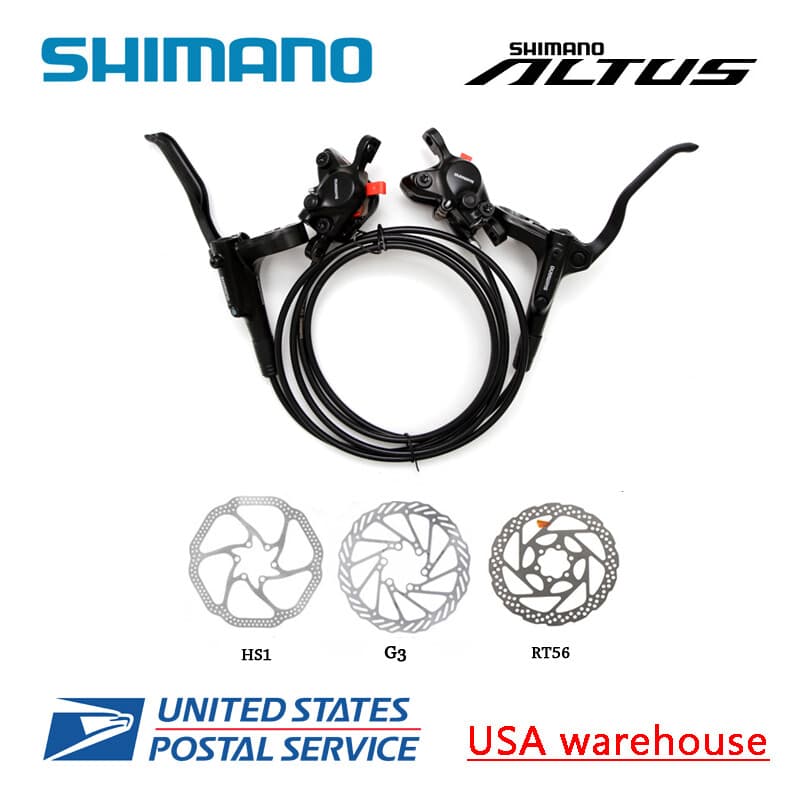 SHIMANO Altus BR-BL-M315 MT200 Hydraulic Disc Brake Set Bicycle MTB F&R OE