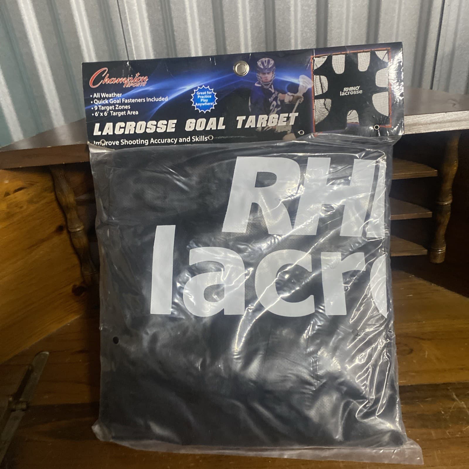 Champion Sports Lacrosse Goal Target - Sealed