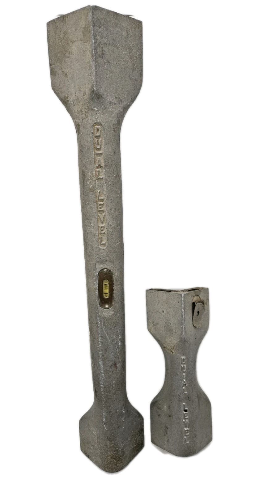 Vintage Lot (2) Bresslers 706 Aluminum Post Level 18" & 8" Pasadena CA. RARE