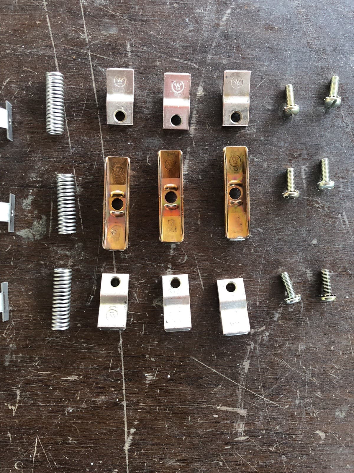 Westinghouse 5250C81G17 Size 4, 3 Pole Contact Kit NEW