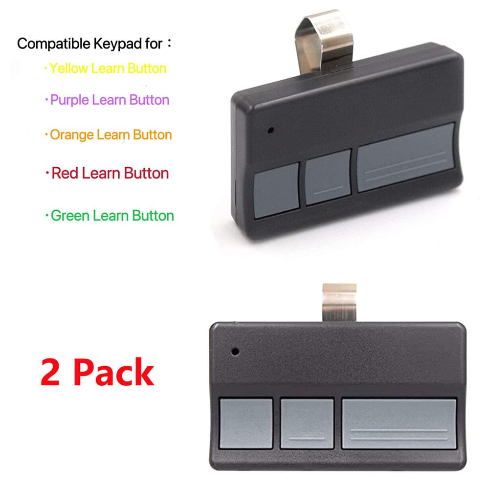 373LM Garage Door + Universal KLIK2U-P2 Wireless Keypad Opener for LiftMaster