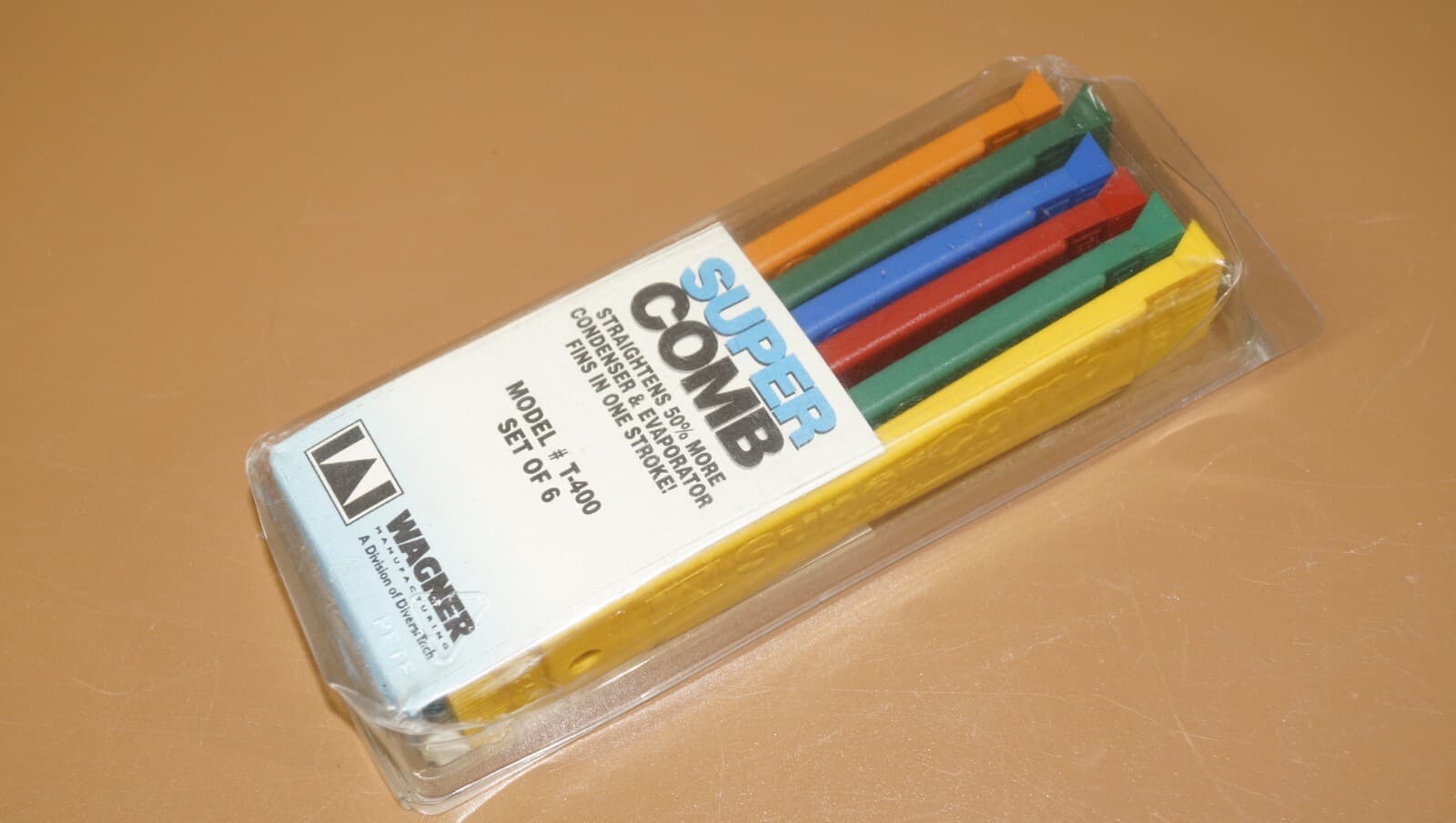 Wagner Super Comb T400 Condenser & Evaporator Fin Comb Set of 6