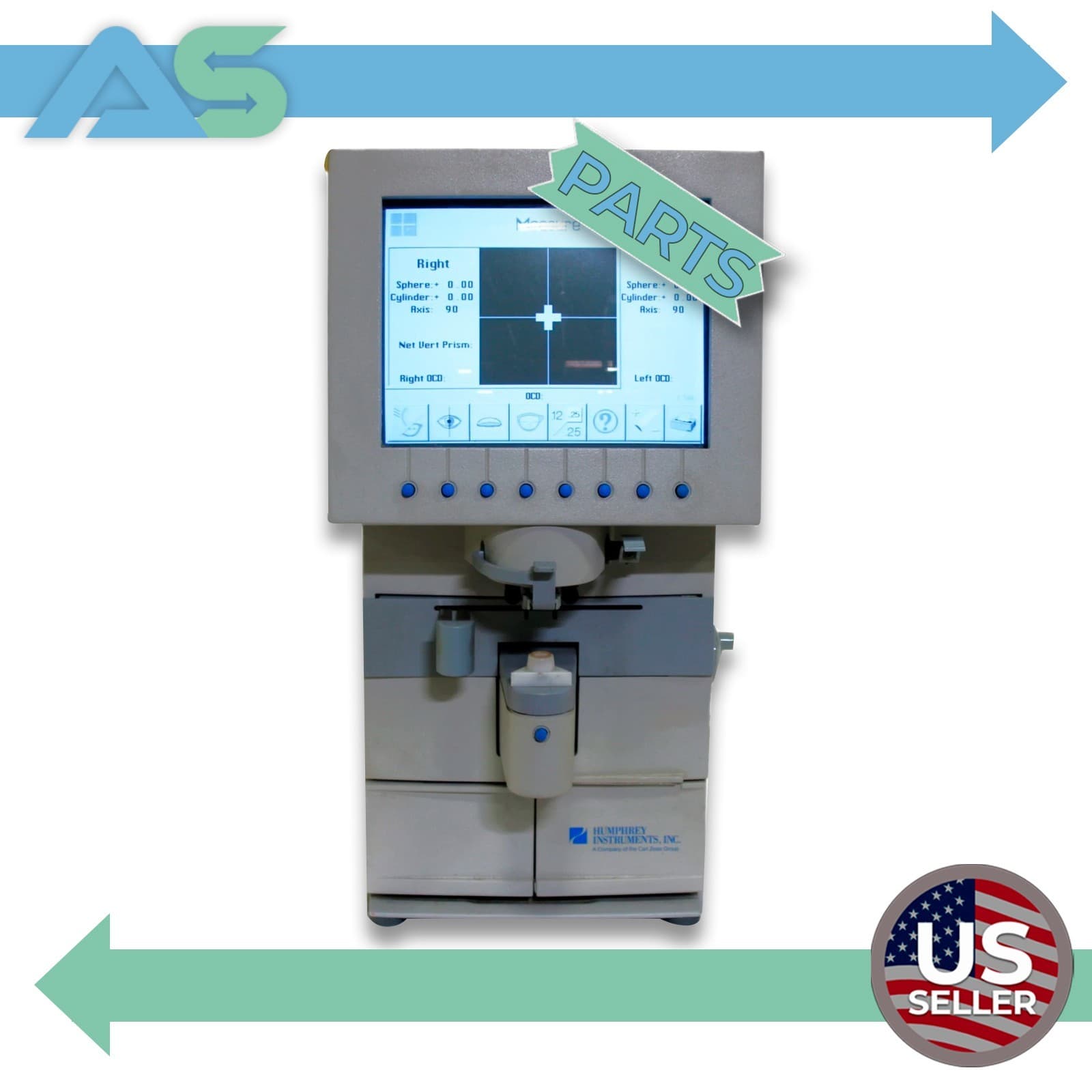 Humphrey Instruments Lens Analyzer | Model 360 | FOR PARTS / UNTESTED