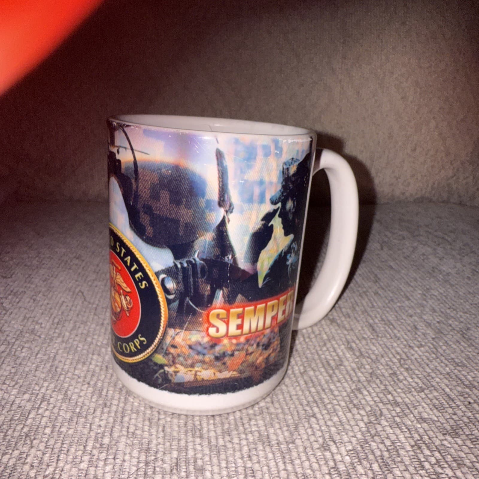 United States Marine Corps Coffee Mug Cup USMC SEMPER FI