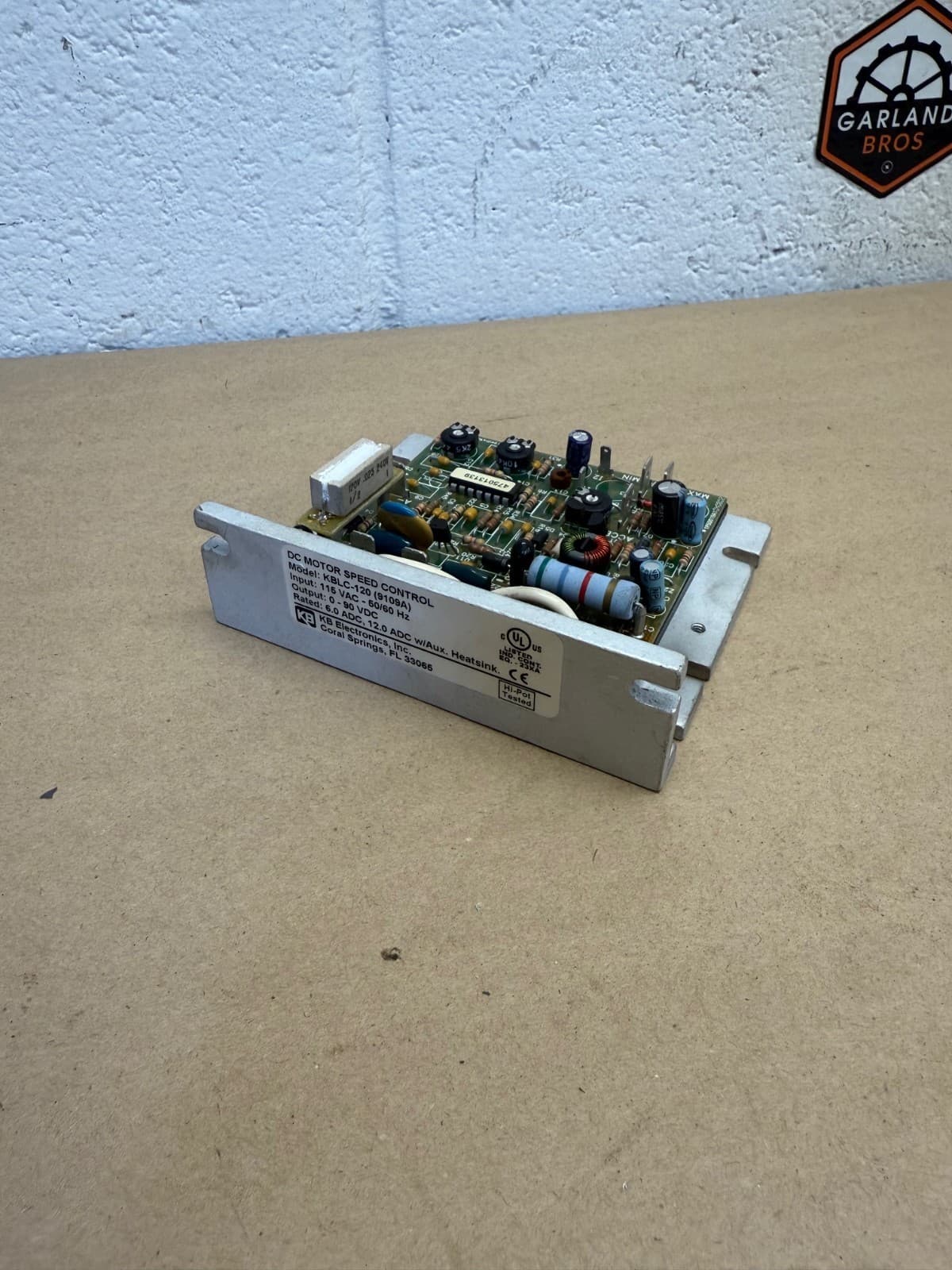 KB-Electronics, Inc KBLC-120 (9109A) DC Motor Speedway Control