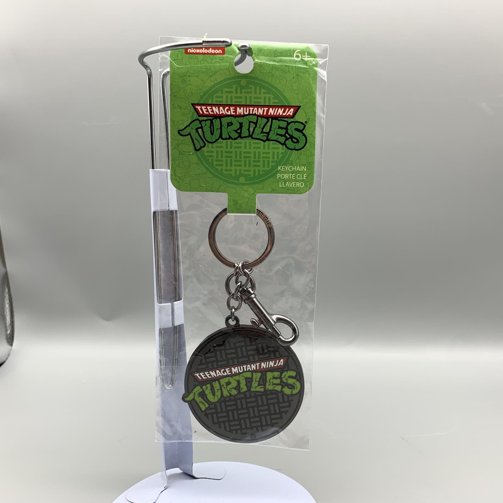 Loungefly Teenage Mutant Ninja Turtles Keychain TMNT Sewer Cap Nickelodeon New