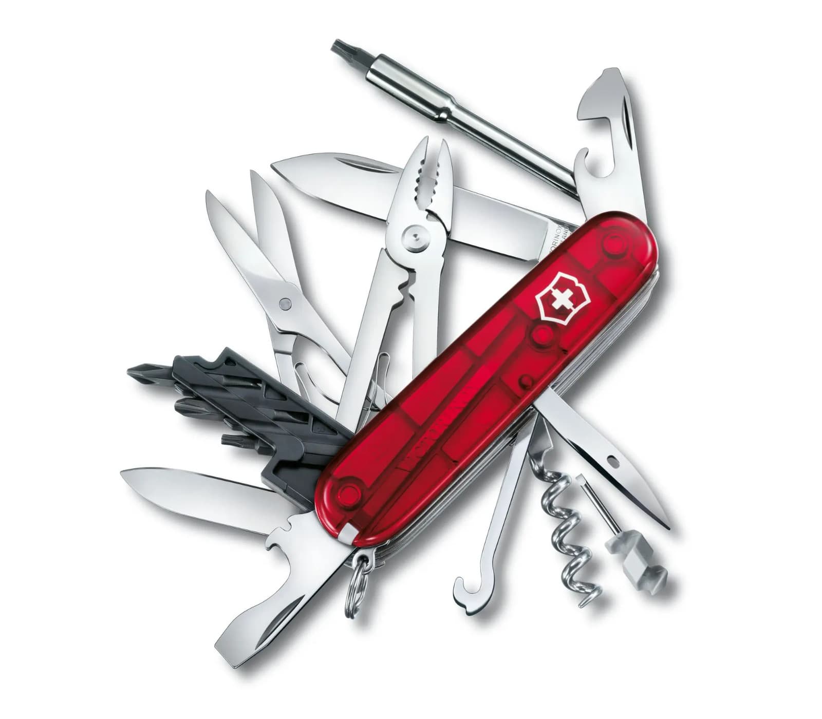 Victorinox CyberTool M 1.7725.T Swiss Army Knife CYBER 34 RED cyber tool 32 func