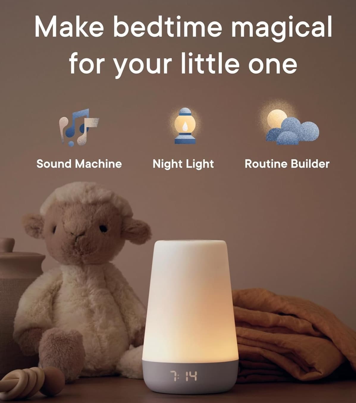 Hatch Rest 2nd Gen All-in-one Smart Sleep Assistant Sound Machine
