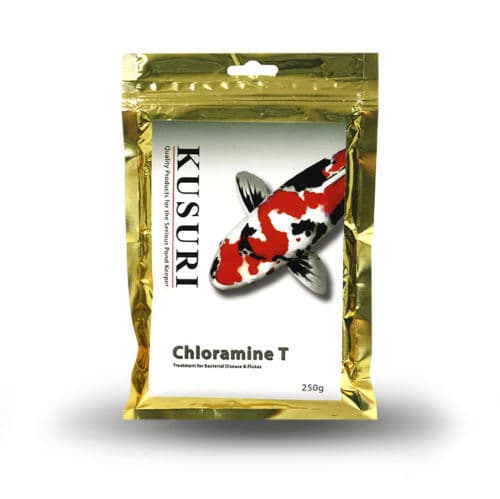 KUSURI CHLORAMINE T 250g. Bacterial Disease. Koi Pond Fish