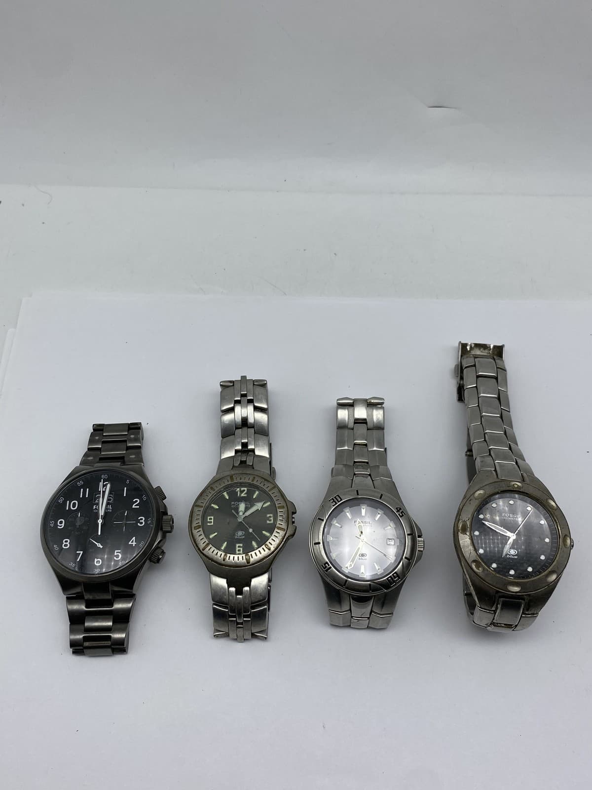 Fossil Men's Quartz Watch Lot of 4 597g