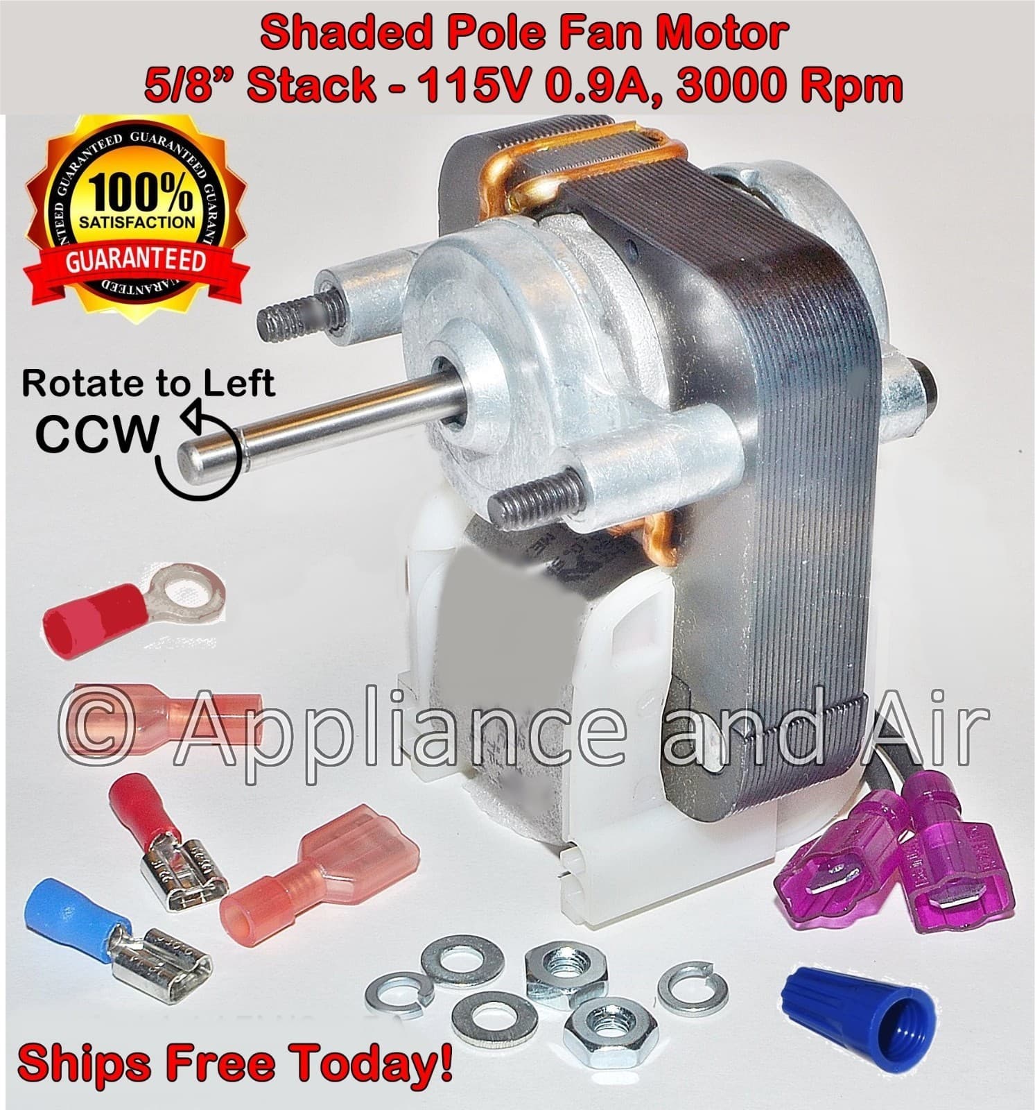 Silver King 21251-2 Fan Motor Upgrade to 0.68A 120V Ships TODAY!
