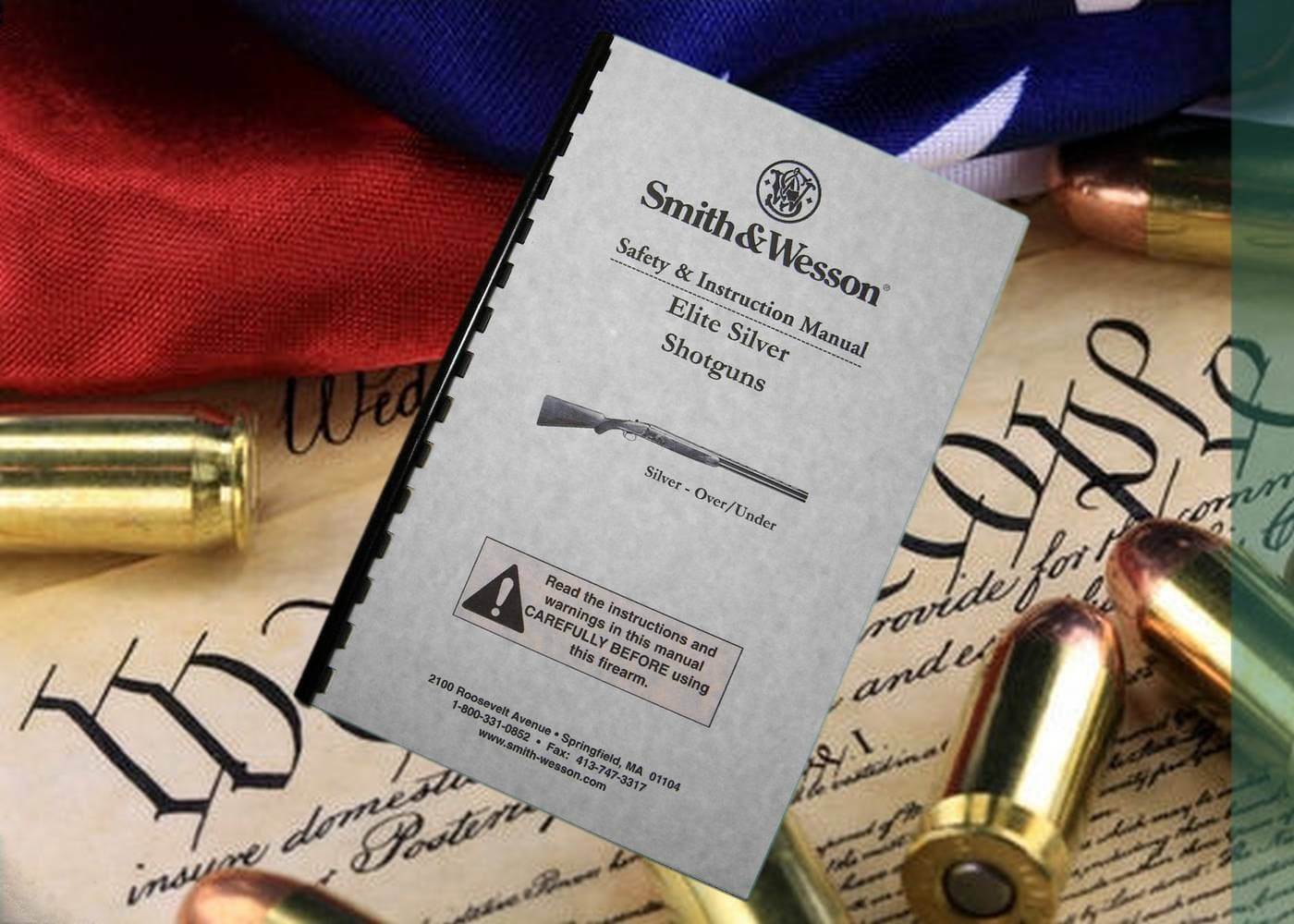 SMITH & WESSON Elite Silver Over/Under Shotgun Owners Manual