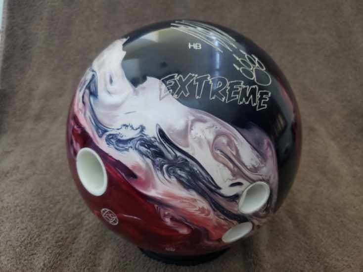 Used, 16lb, 900 Global, Honey Badger Extreme, bowling ball