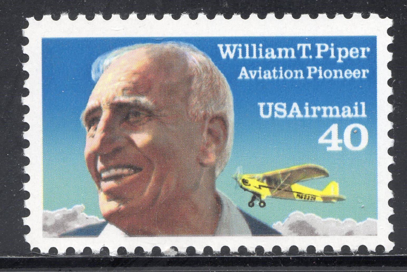C129 * WILLIAM T PIPER * U.S. Postage Stamp MNH