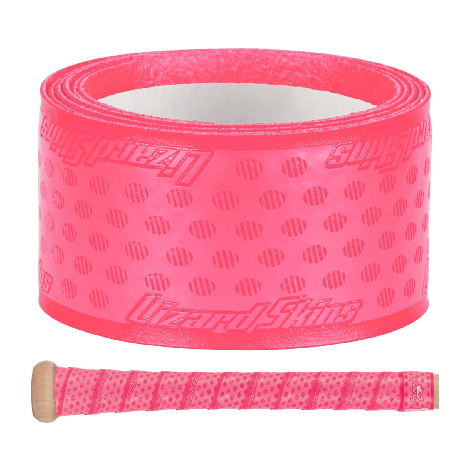 Lizard Skins DSP Ultra Solid Bat Grip Tape: 1.1 mm thick (Neon Pink)