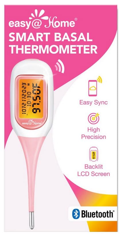 Easy@Home Smart Basal Thermometer - Integrated with Premom App – EBT-300
