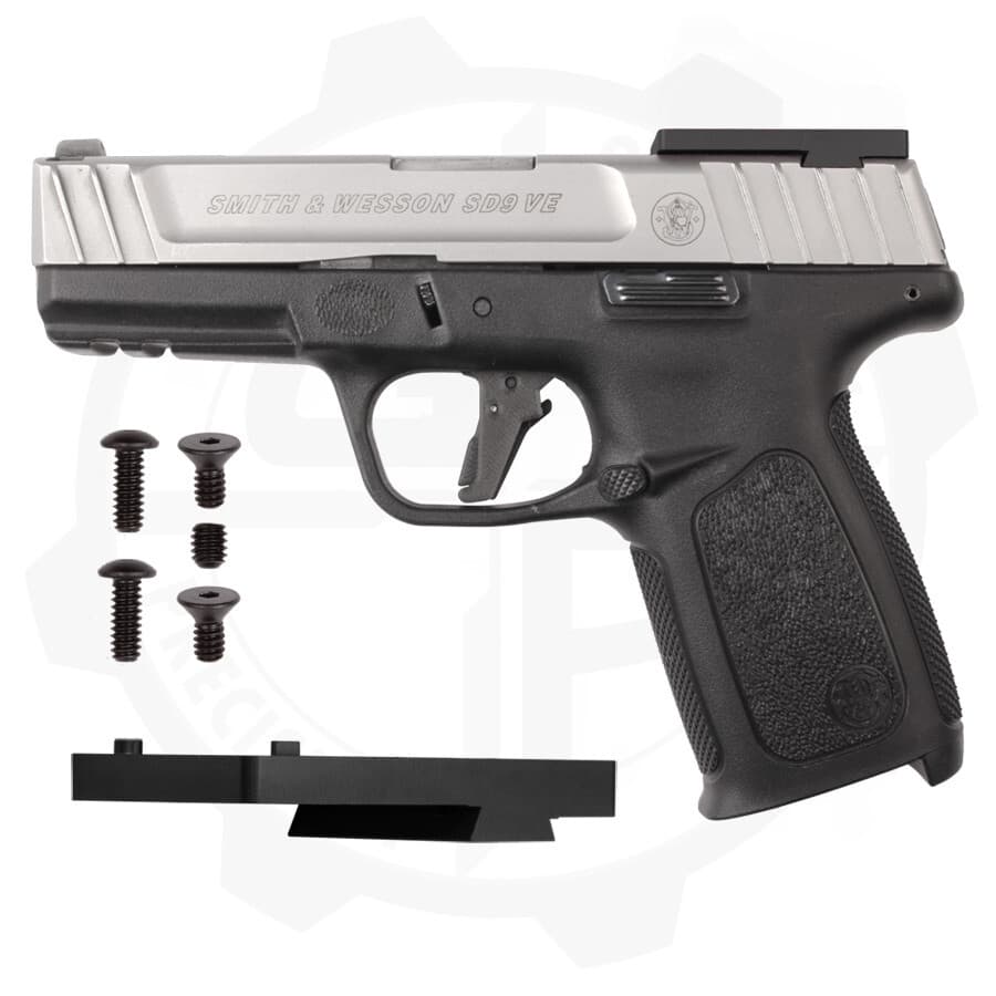 Optic Mount Plate for Smith & Wesson SD9 and SD9-VE Pistols by Galloway