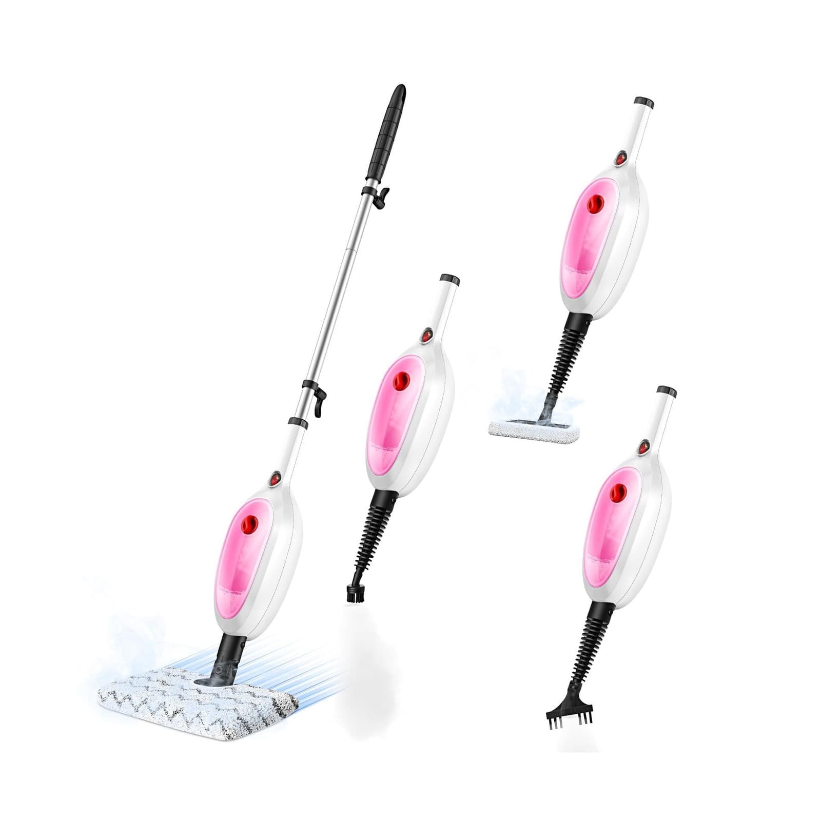 Steam Mop, Detachable Handheld Steam Cleaner with 10-in-1 Multipurpose Access...