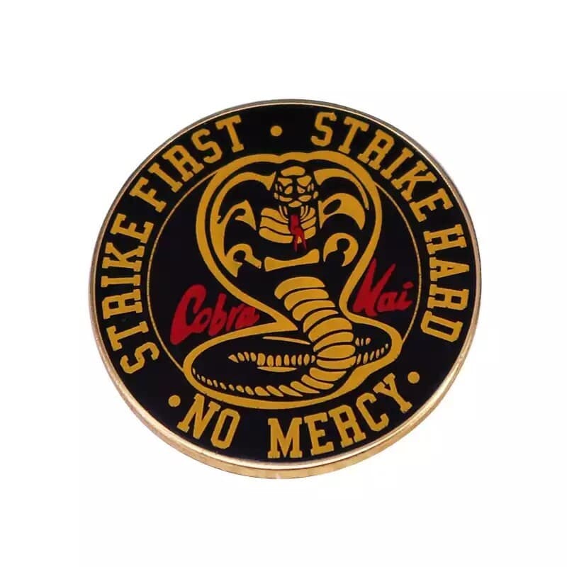 Cobra Kai Logo The Karate Kid Movie Lapel Pin fast Ship In USA