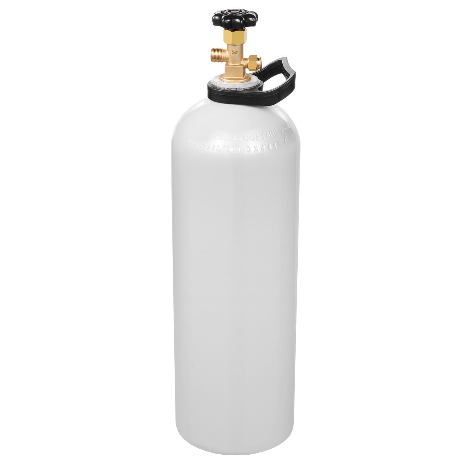 CO2 Tank 20 lbs New Aluminum Alloy Cylinder with CGA320 Valve DOT & TC Approved