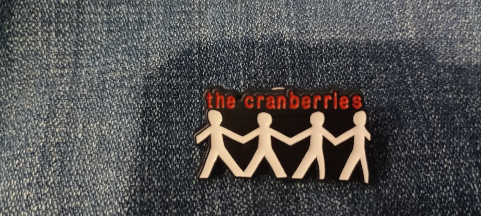The Cranberries Stick Man Logo 1.5 Inch Lapel Pin