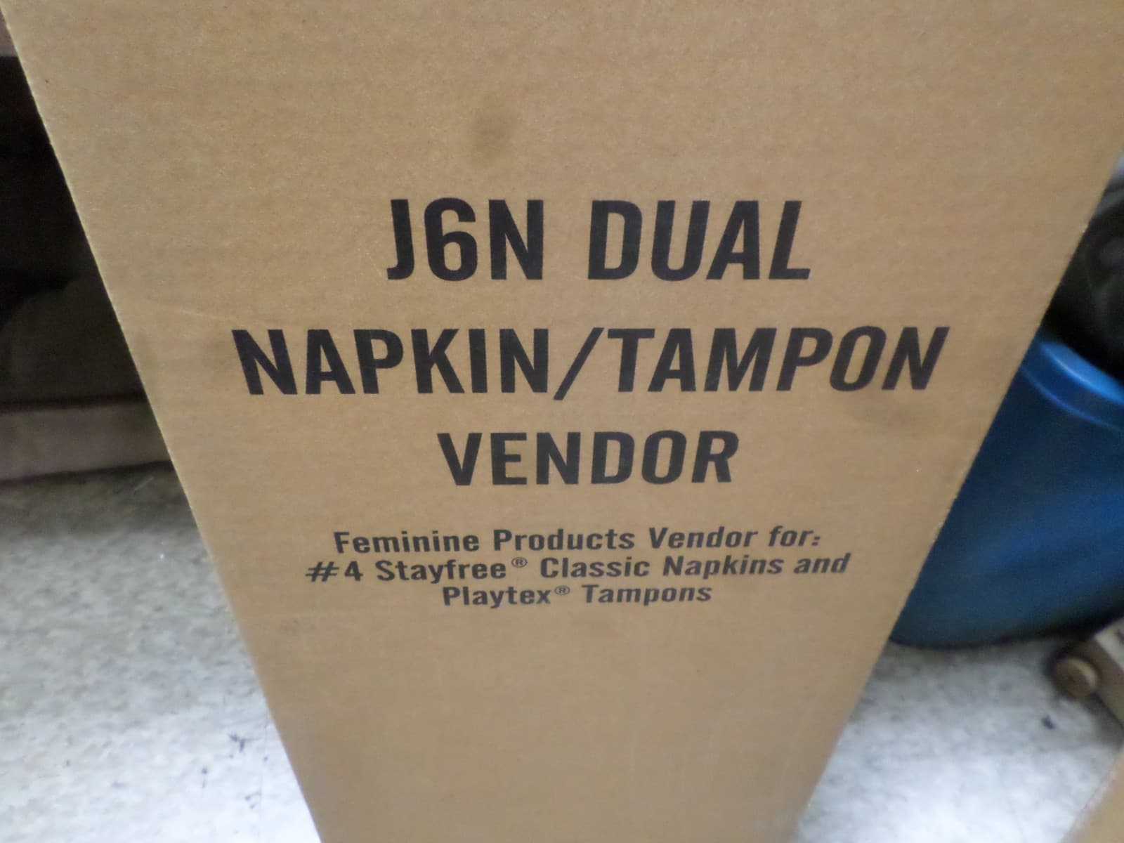 Rochester Midland J6N Dual #4 Stayfree Classic Napkin and Playtex Tampon Vendor