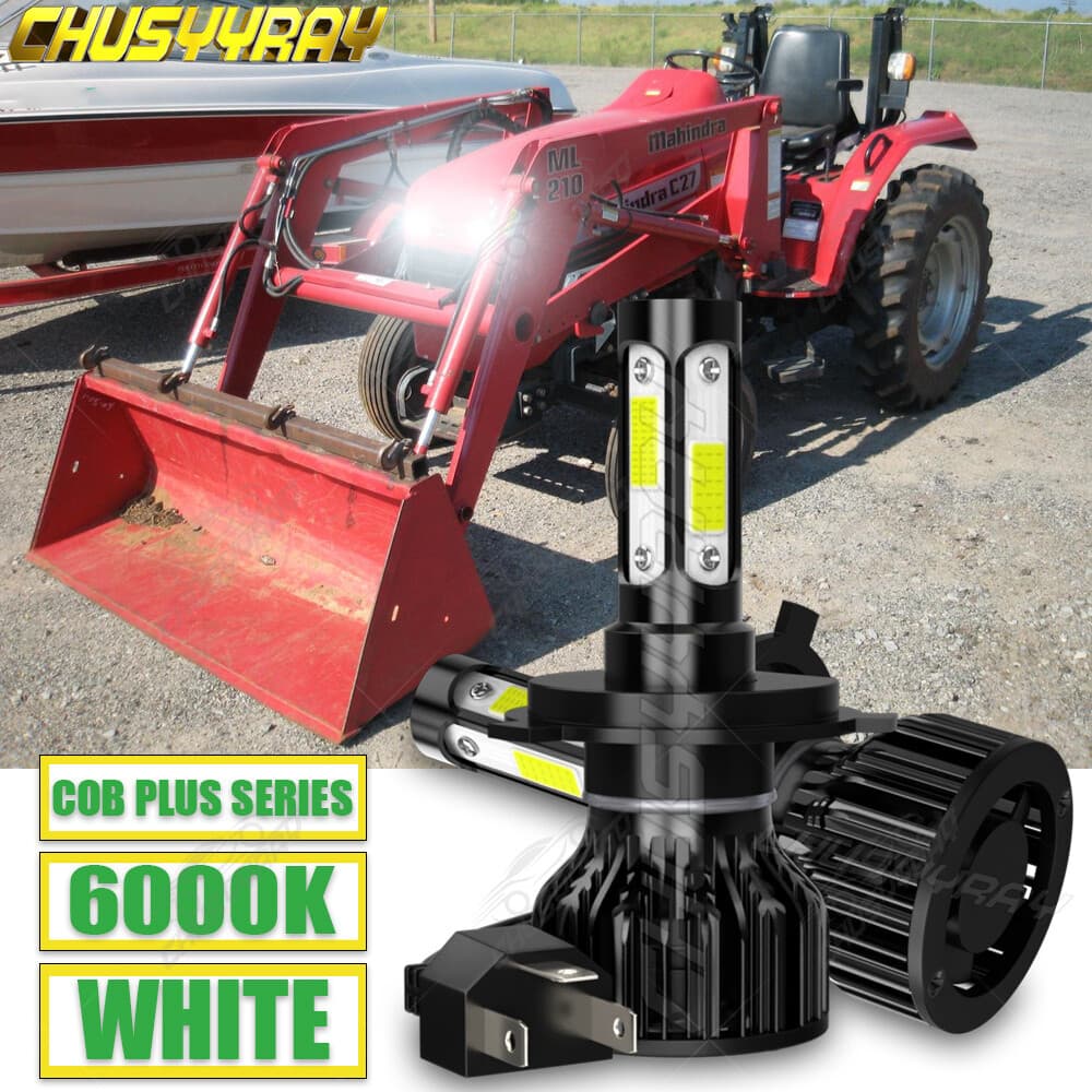 2 LED light bulbs For Mahindra C27, C35, E350, 3325, 3525, & more; 005557947R1