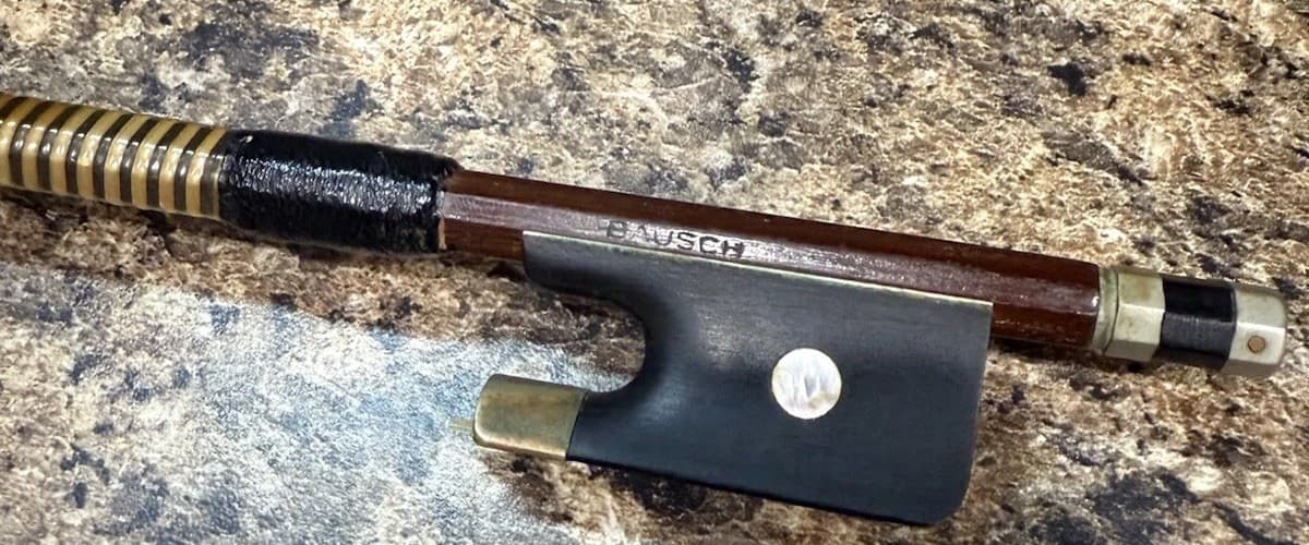 Vintage Violin Bow Stamped “Bausch”4/4 52g