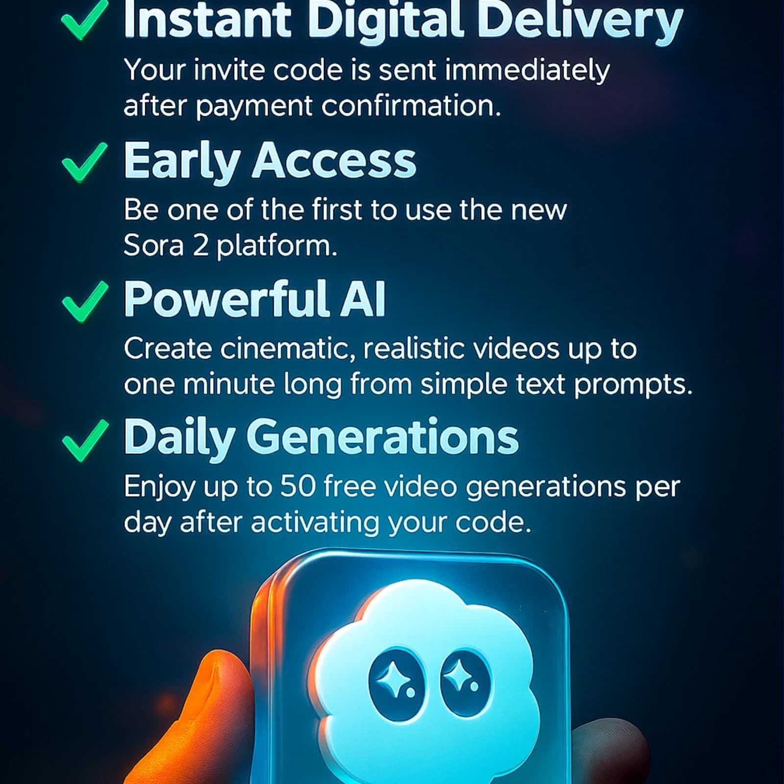 Sora 2 Open Ai Invite Code - 24/7 ONE MINUTE DELIVERY QUICKEST GUARANTEED CODES