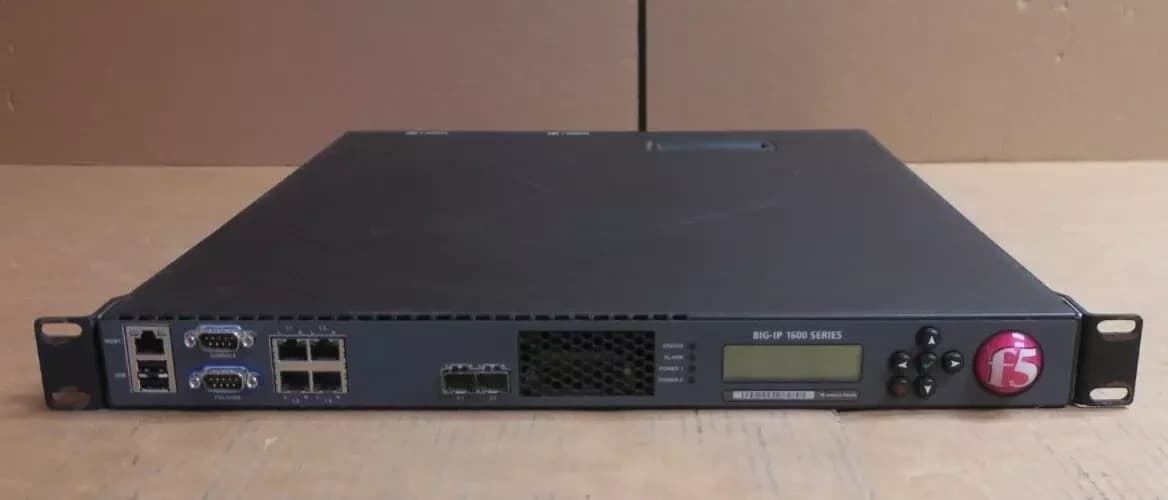 F5 Network Big-IP 1600 Enterprise LTM Local Traffic Manager Load Balancer 12.1.4