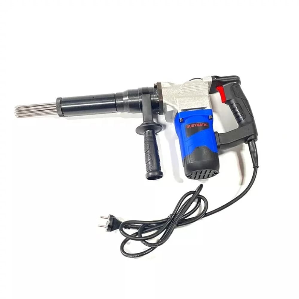 1400W Electric Pistol Grip Needle Scaler Welding Slag Paint Descaling Gun`